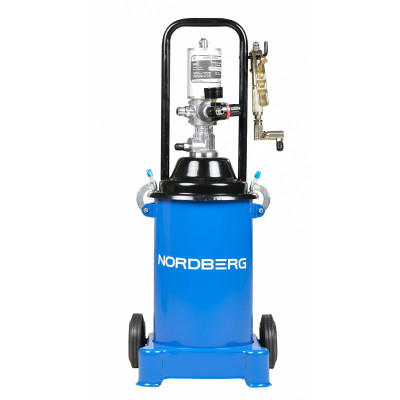 NORDBERG установка NO5012 пневматическая для раздачи густой смазки с баком 12 л