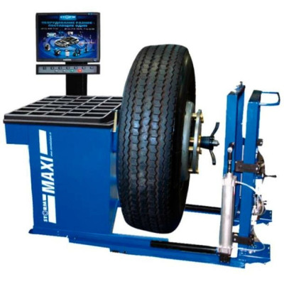 Балансировочный станок для грузовых колес Сторм ЛС-32 MAXI PM