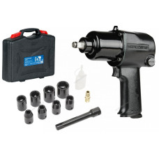 Пневмогайковерт ударный в кейсе 1/2", 850 Нм NORDBERG ECO NP14085K