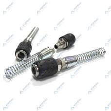 Быстроразъем пневматический под шланг 10х12мм 64/MF с пружиной