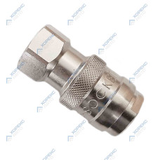 Быстроразъем пневматический с внутренней резьбой 1/2" стандарт EUROPEAN DN 10 сечение 10 мм