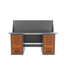 Верстак двухтумбовый 5 ящиков с экраном Garopt GT1800Y5Y5PP 1800*700 Верстак двухтумбовый 5 ящиков с экраном Garopt GT1800Y5Y5PP 1800*700