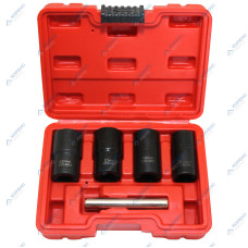 Набор адаптеров-экстракторов для демонтажа поврежденных болтов и гаек (5 предметов) Horex HZ 24.1.063S