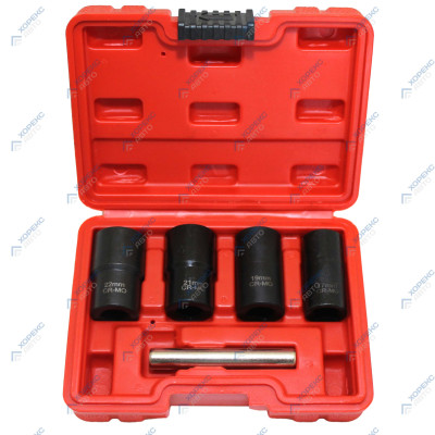 Набор адаптеров-экстракторов для демонтажа поврежденных болтов и гаек (5 предметов) Horex HZ 24.1.063S