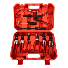 Набор съемников для снятия и установки хомутов патрубков и шлангов (9 предметов) Horex HZ 29.1.005SK