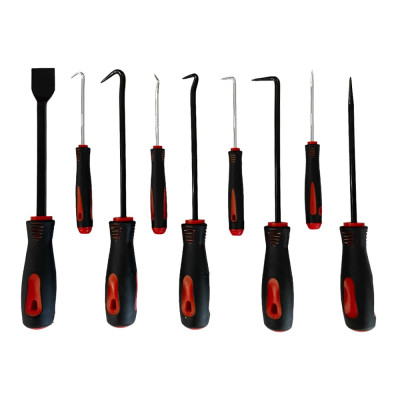 Набор крючков для демонтажа уплотнительных колец и сальников (9 предметов) Horex HZ 25.1.268SK