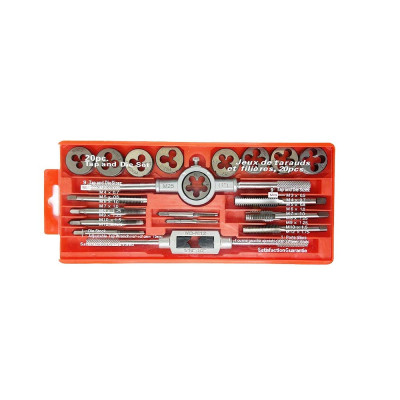 Набор метчиков и плашек, 20 предметов (метрические) ГАММАТЕСТ GT1Y094