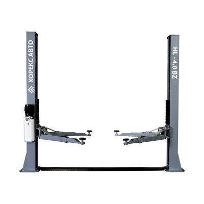 Подъемник двухстоечный электрогидравлический с асимметричными лапами г/п 4.0 т Horex HL-4.0BZ-A