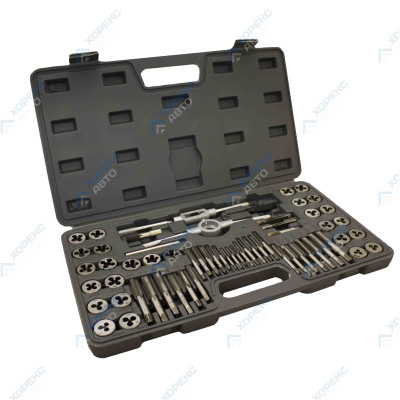 Набор метчиков и плашек 60 предметов (метрические) Horex HZ 31.1.005S 