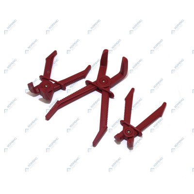 Набор изогнутых под 90° зажимов для патрубков и шлангов(3 предмета) Horex HZ 25.1.115S