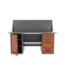 Верстак двухтумбовый дверь/5 ящиков с экраном Garopt 1800*700 GT1800DY5PP Верстак двухтумбовый дверь/5 ящиков с экраном Garopt 1800*700 GT1800DY5PP