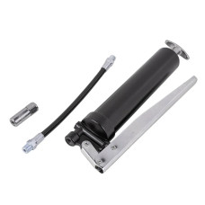 Шприц рычажно-плунжерный для нагнетания густой смазки с гибким наконечником 120гр., в блистере F-887120F