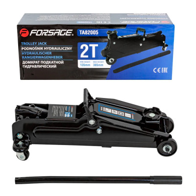 Домкрат подкатной гидравлический 2 т F-TA82005