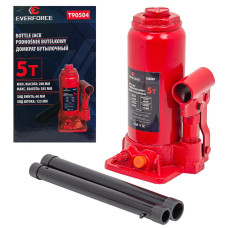 Домкрат бутылочный 5т с клапаном EF-T90504