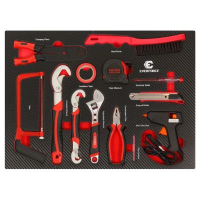 Набор инструментов многофункциональных 13пр, в ложементе EF-21036