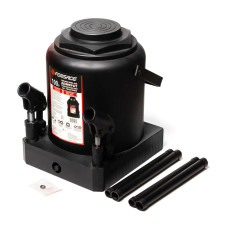 Домкрат бутылочный 100т + дополнительный ремкомплект т F-TRA910006