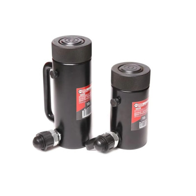 Цилиндр гидравлический с резьбовым штоком и гайкой для механической фиксации 10т FK-YG10150LS