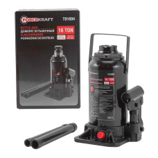 Домкрат бутылочный 16т с клапаном FK-T91604 DS