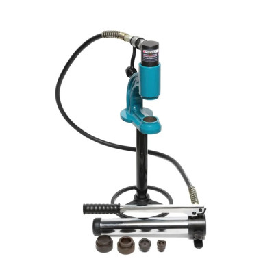 Дырокол гидравлический с насосом 5т, в кейсе F-DK8