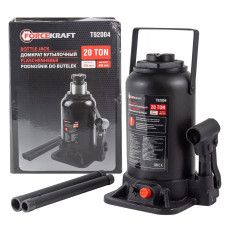 Домкрат бутылочный 20т с клапаном FK-T92004 DS