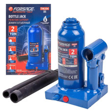 Домкрат бутылочный 2т с клапаном F-T90204 DS