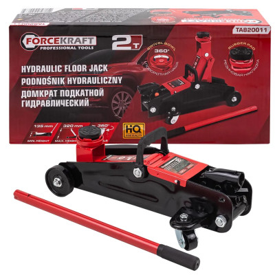 Домкрат подкатной гидравлический 2 т  FK-TA820011