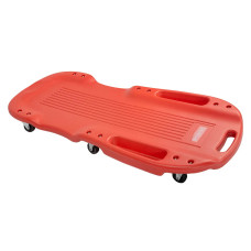 Лежак пластиковый подкатной на 6-ти колесах F-TRH6808B