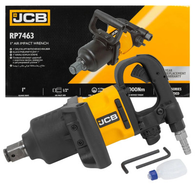 Пневмогайковерт ударный с коротким валом и регулировкой усилия 1 JCB-RP7463