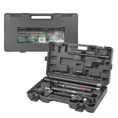 Набор гидравлического оборудования для кузовных работ 10т, в кейсе RF-T71002