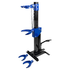 Стяжка пружин гидравлическая напольная 1т с двумя комплектами получаш F-1500-5 TQ