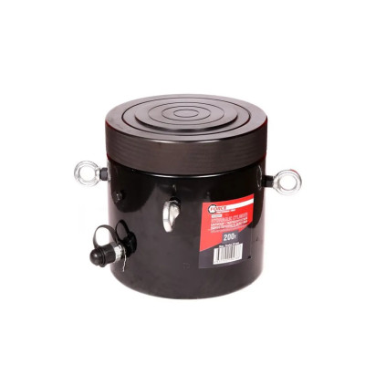 Цилиндр гидравлический с резьбовым штоком и гайкой для механической фиксации 200т FK-YG200150LS