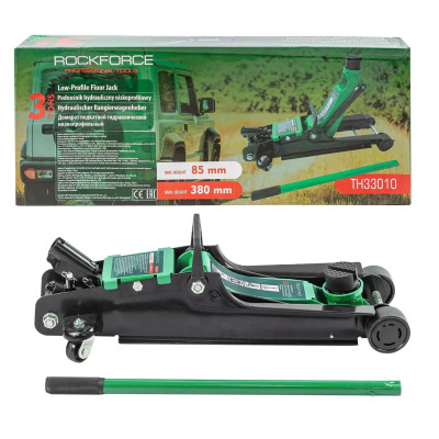 Домкрат подкатной гидравлический 3т низкопрофильный RF-TH33010