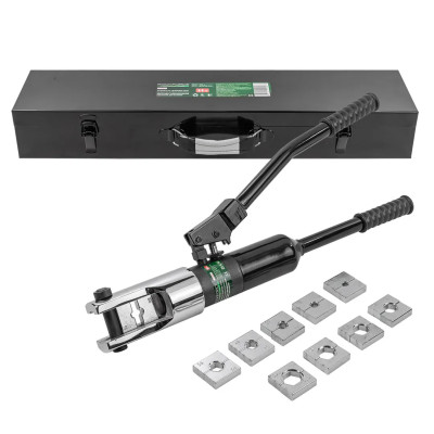 Инструмент гидравлический обжимной для кабелей 11т, в кейсе RF-Y240B