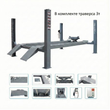 Четырехстоечный подъемник 5.5т (под сход-развал) ESBerg F5.5-4