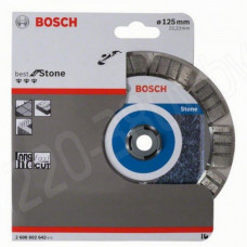 Алмазный диск BOSCH Best for Stone125-22,23