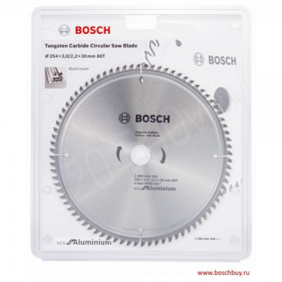Пильный диск BOSCH 254x30x80 Multi ECO