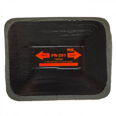 Пластырь радиальный PR-251, 2 слоя корда (115x145)