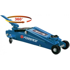 Домкрат подкатной гидравлический 3 т с вращающейся ручкой узкая база F-T83003C