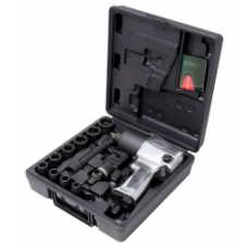 Пневмогайковерт ударный с набором ударных головок Rock Force RF-825410K12
