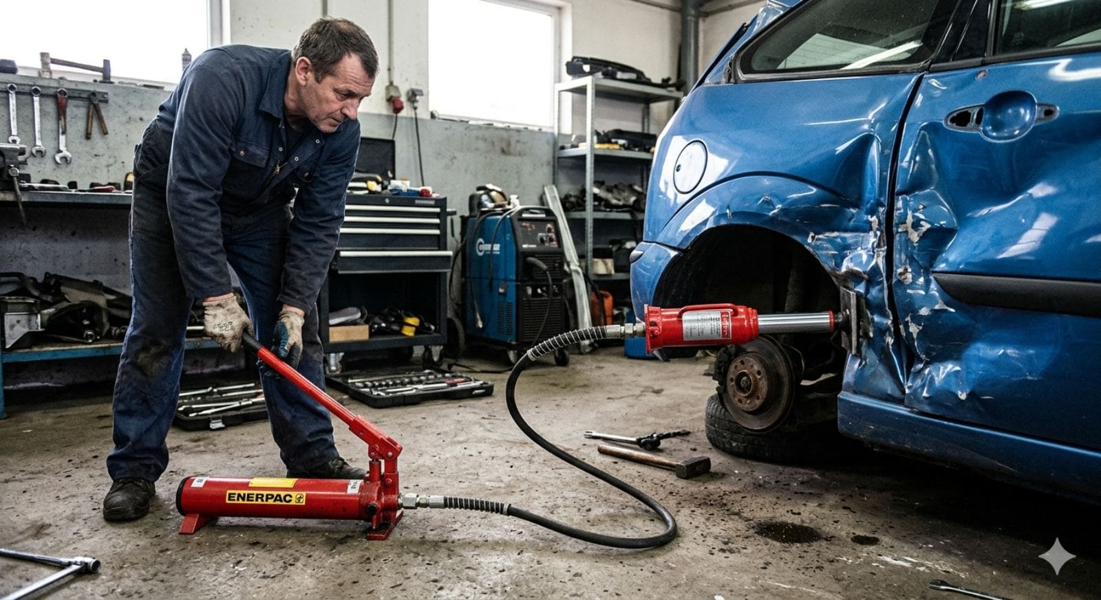 Принцип работы растяжки кузова