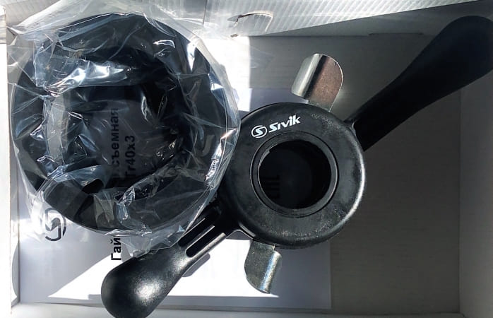 Прижимная гайка на вал для балансировочного станка, диаметр 40