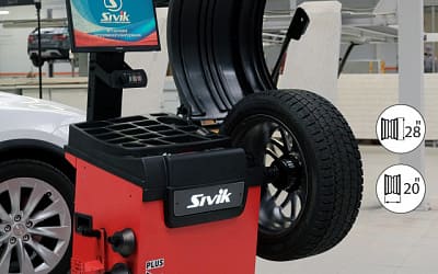 Балансировочный станок GALAXY PLUS в работе